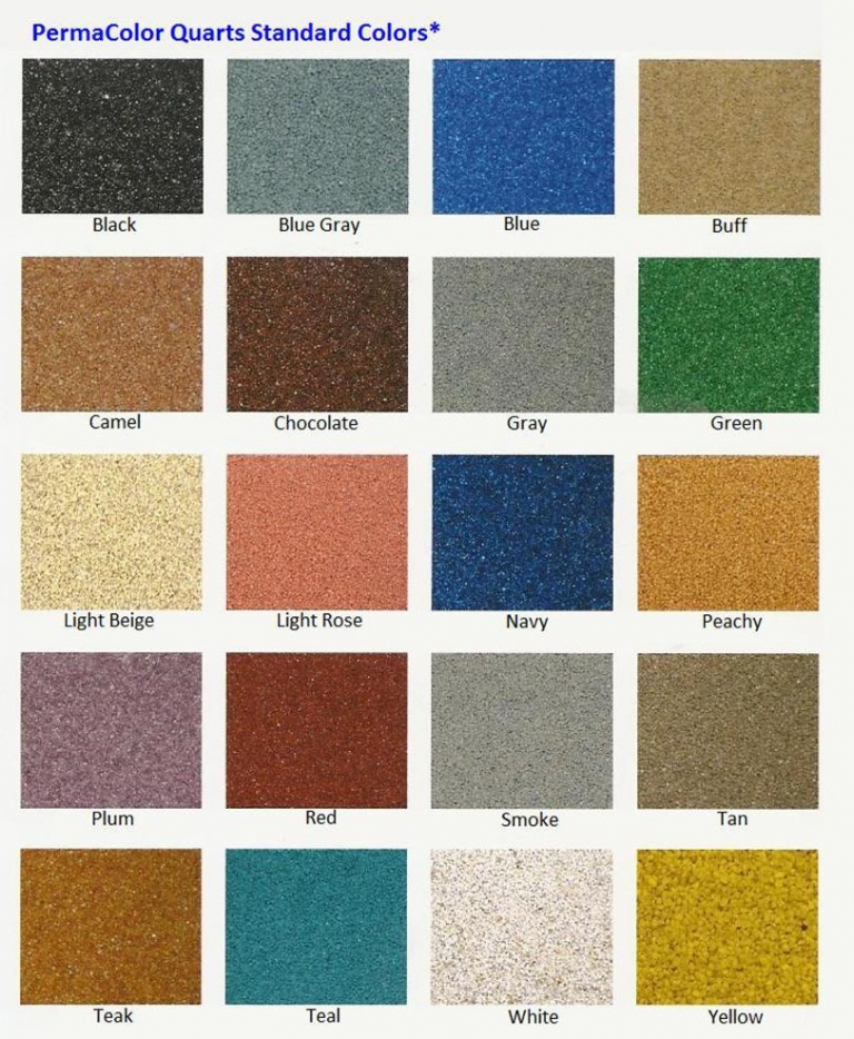 Decorative Aggregates Color Quartz HoverTrowel